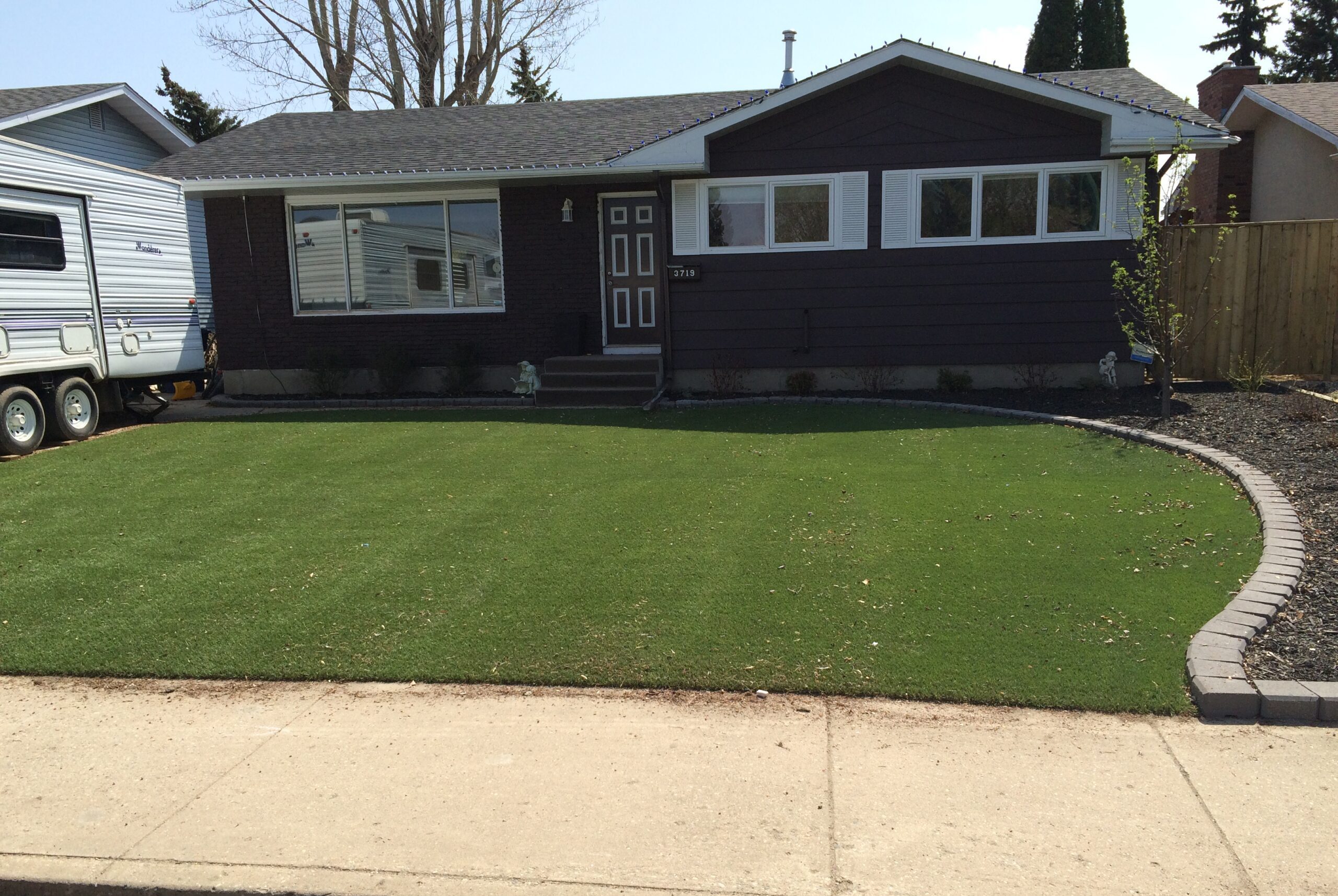 Landscaping Turf Doctor Saskatoon landscaping project turf and brick project 7 IMG_0137