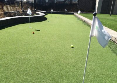 Putting Green with pavers