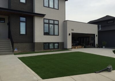 Synthetic Turf in front yard